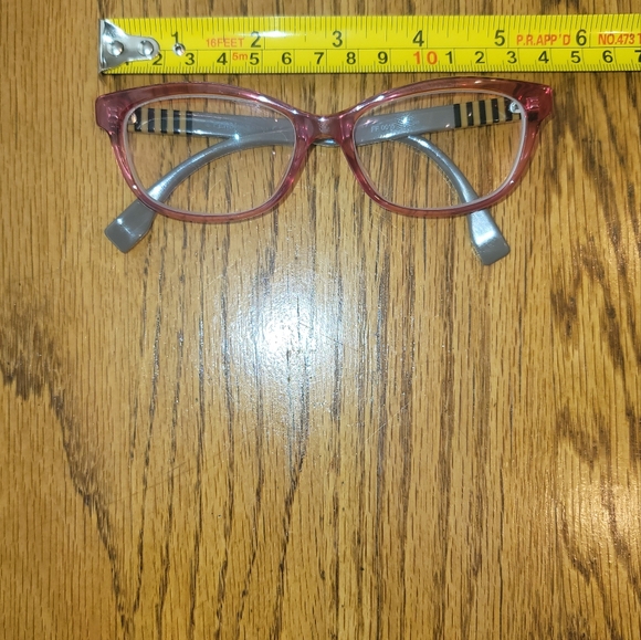 Fendi Logo Pink Side Logo Optical Frames Eyeglasses - Picture 12 of 14